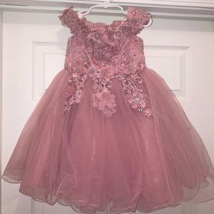 Blush Pink Pageant Dress